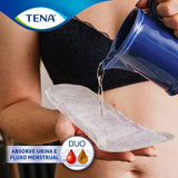 Absorvente Tena Lady Discreet Maxi Night  Sem Abas - 6 Unidades