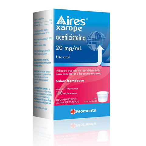Aires Acetilcisteína 20mg/mL - 100 mL - Xarope
