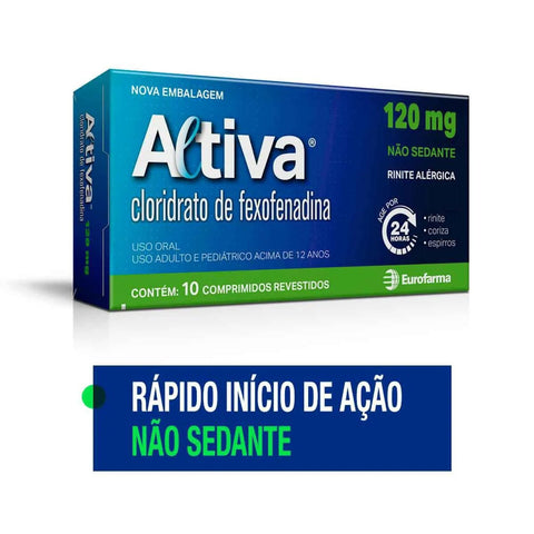 Altiva (Eurofarma) 120mg - 10 Unidades - Comprimido