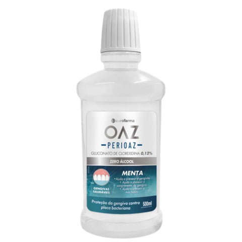 Oaz Perioaz Antisséptico Bucal Gengivas Saudáveis Menta 500mLEurofarma