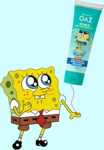 Pós-Sol Infantil Gel Hidratante Oaz Bob Esponja 120ml