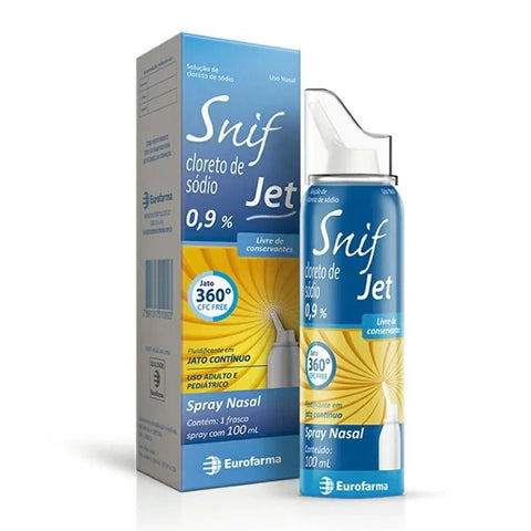 Snif Jet 9mg/mL - 100 mL - Solução