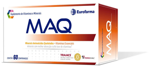 Suplemento Alimentar MAQ 60 Unidades - Comprimido