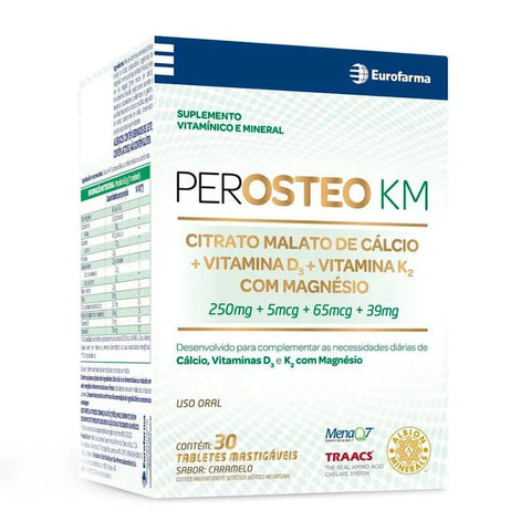 Suplemento Vitamínico Perosteo KM 30 Unidades - Comprimido (A1)