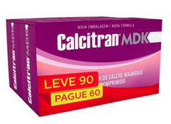 Calcitran MDK  1.000UI - 60 Unidades - Comprimido