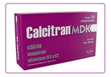 Calcitran MDK  1000UI - 30 Unidades - Comprimido Mastigável