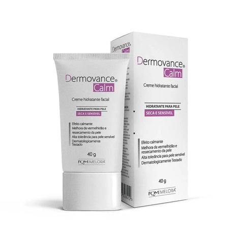 Creme Dermovance Hidratante Facial Pele Seca Sensivel Calm 40G
