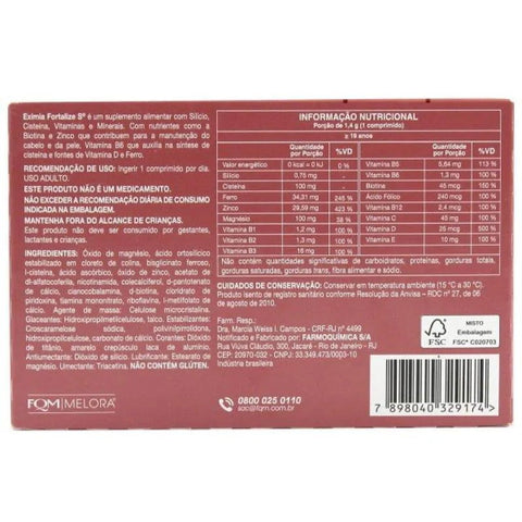 Exímia Fortalize S 90 Unidades - Comprimido