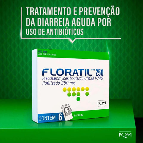 Floratil 200mg - 6 Unidades - Cápsula (A1)