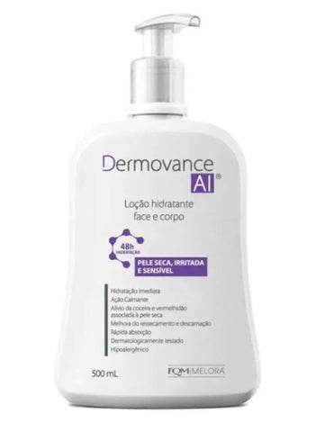 Dermovance Ai Loção Hidratante Corpo e Rosto 500ml
