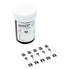 Tiras G-Tech Free Lite  Tiras - 50 Unidades