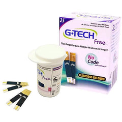 Tiras G-Tech Free1  Tiras - 25 Unidades