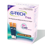 Tiras G-Tech Free1  Tiras - 25 Unidades
