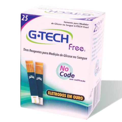 Tiras G-Tech Free1  Tiras - 25 Unidades
