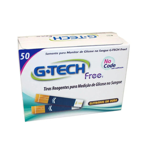 Tiras G-Tech Free1  Tiras - 50 Unidades