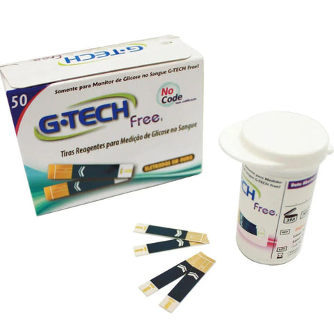 Tiras G-Tech Free1  Tiras - 50 Unidades