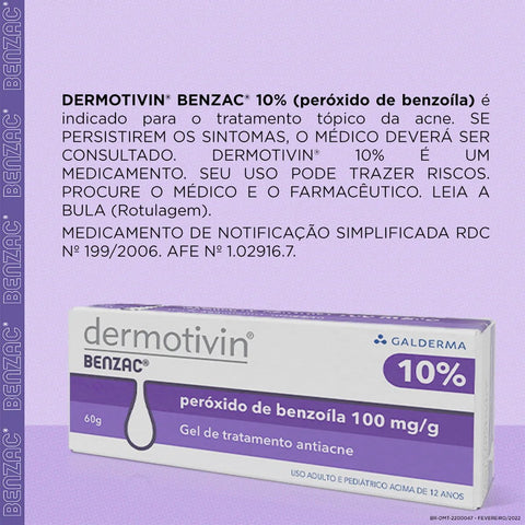 Benzac AC 100mg/g - 60 g - Gel