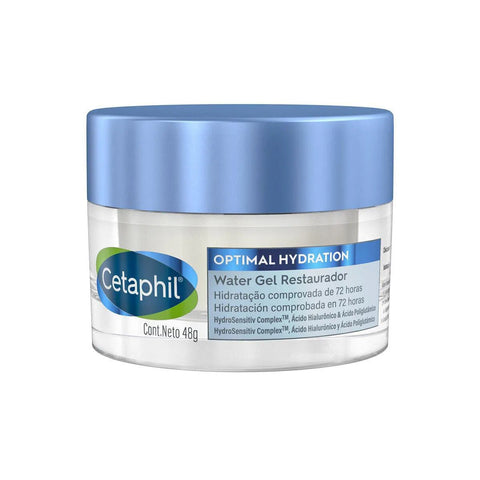 Hidratante Facial Cetaphil Optimal Hydration Water Gel Restaurador Pele 48 g