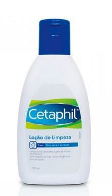 Loção de Limpeza Cetaphil Pele Normal, Seca e Sensível - 120 mL