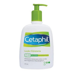 Loção Hidratante Cetaphil Pump Pele Normal, Seca e Sensível - 473 mL