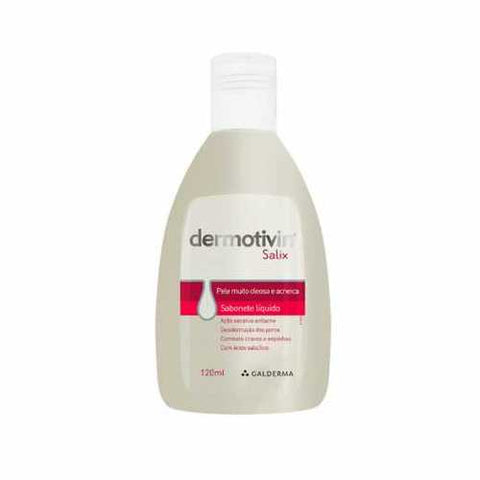 Sabonete Galderma Dermotivin Salix Líquido Com 120Ml