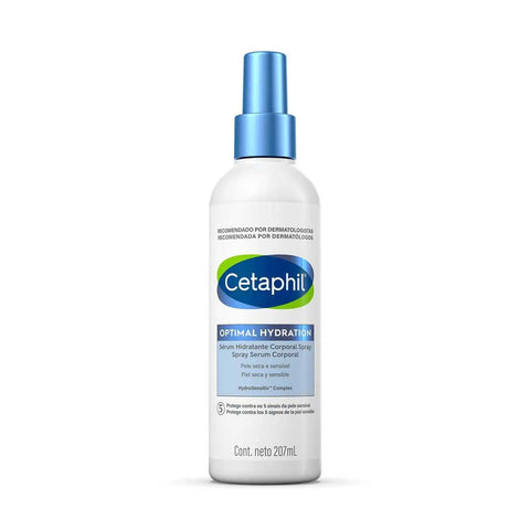 Sérum Hidratante Corporal Cetaphil Optimal Hydration Spray  Pele Seca e Sensível - 207 mL