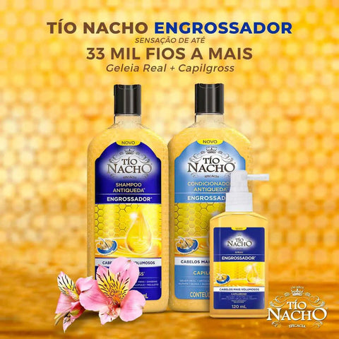 Condicionador Tío Nacho Antiqueda Engrossador 200Ml