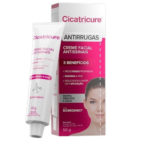 Creme Cicatricure Rugas e Linhas de Expressão 50G