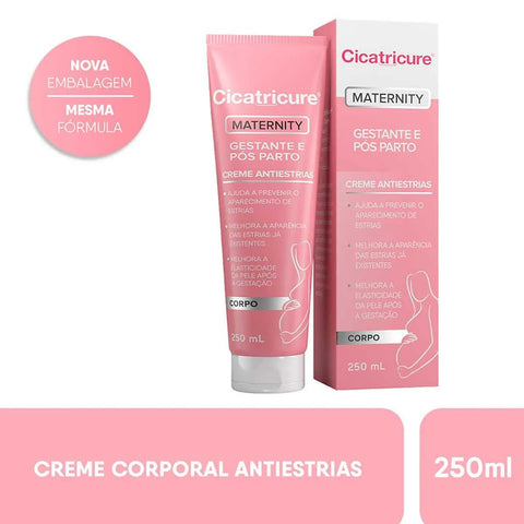 Creme Corporal Antiestrias Cicatricure Maternity 250Ml