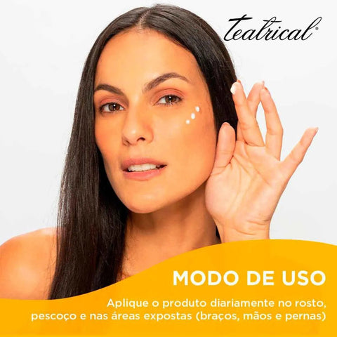 Creme Facial Teatrical Clareador 100G
