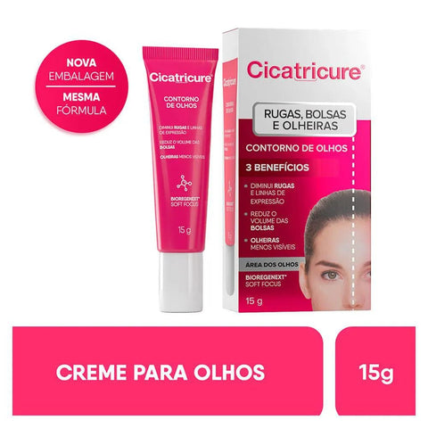 Creme Hidratante Contorno Dos Olhos Blur & Filler Cicatricure 15G