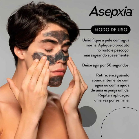 Esfoliante Facial Asepxia Carvão Detox 120G