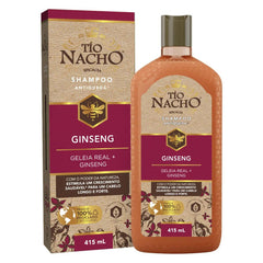 Shampoo Tío Nacho Antiqueda Ginseng 415ml