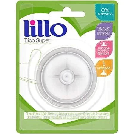 Bico Super Silicone Lillo  Tamanho Universal - 1 Unidade