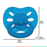 Chupeta Extra Air Lillo  Cor Azul - Tamanho 2
