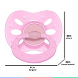 Chupeta Extra Air Lillo  Cor Rosa - Tamanho 1