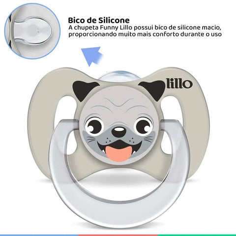 Chupeta Fun Lillo  Estilo Dog - Tamanho 1