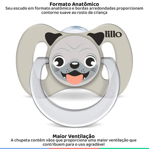 Chupeta Fun Lillo  Estilo Dog - Tamanho 1