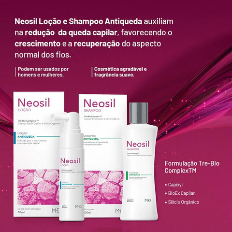 Shampoo Antiqueda Neosil 200Ml