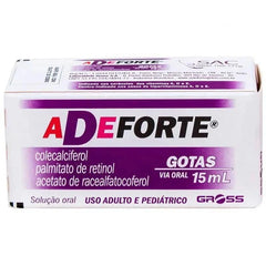 Adeforte  30mg/ml + 1.600UI/ml + 20.000UI/ml - 15 mL - Gotas