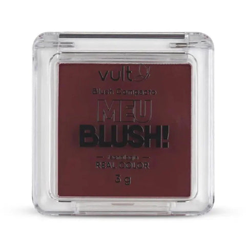 Blush Compacto Vinho Matte Meu Blush! 3g - Vult