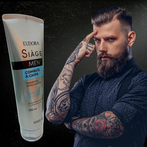 Eudora Shampoo Especialista Siàge Men Combate À Caspa 250ml