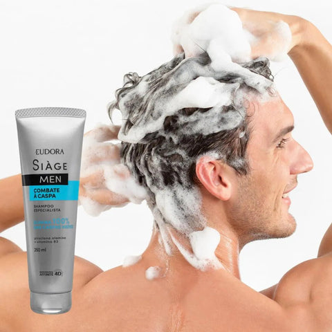 Eudora Shampoo Especialista Siàge Men Combate À Caspa 250ml