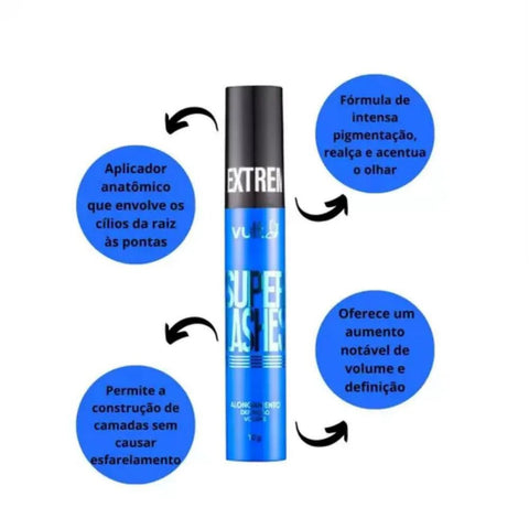 Mascara de Cilios Vult Extreme Super Lashes 10g