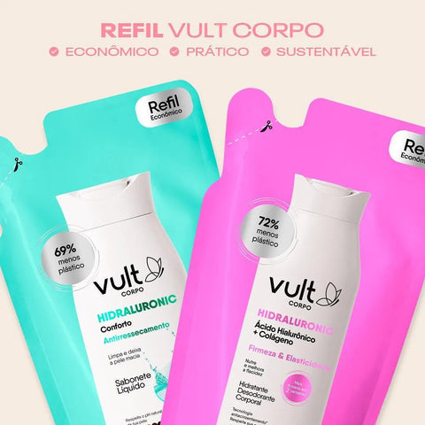 Refil Hidratante Corp Hidraluronic Imediata 300mLVult