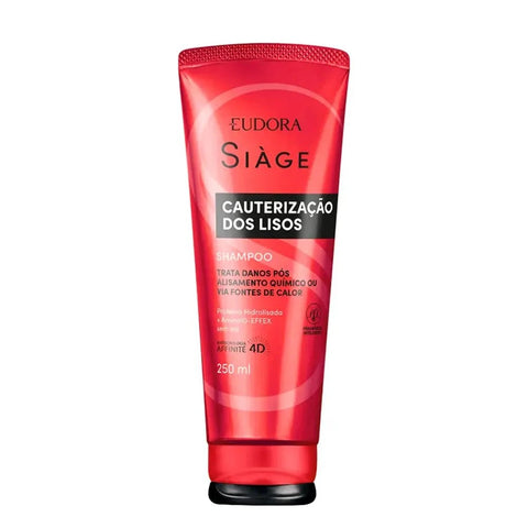 Shampoo Siàge Cauterização Dos Lisos Eudora 250ml