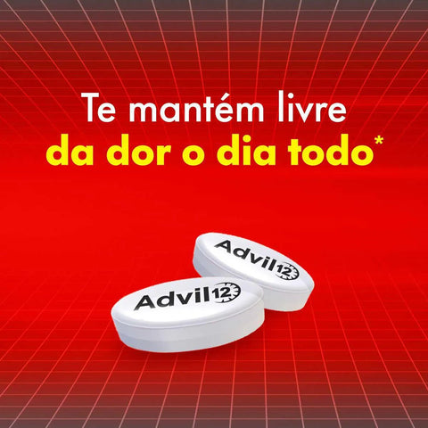 Advil 12h 600mg - 12 Unidades - Comprimido