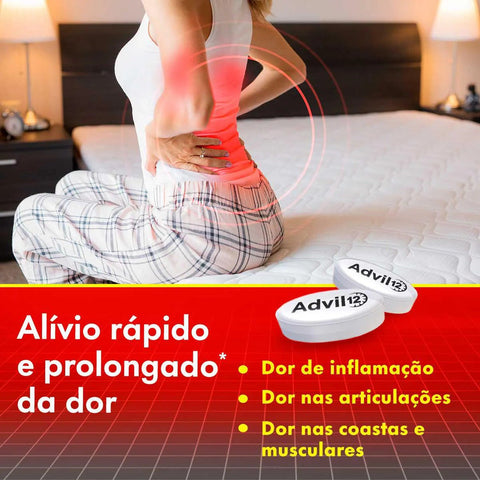 Advil 12h 600mg - 12 Unidades - Comprimido