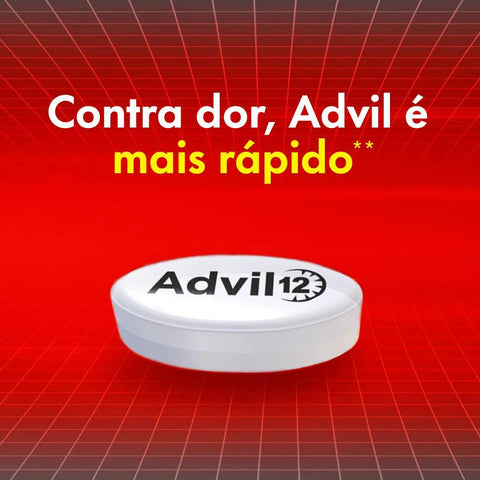 Advil 12h 600mg - 12 Unidades - Comprimido