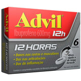 Advil 12h  600mg - 6 Unidades - Comprimido
